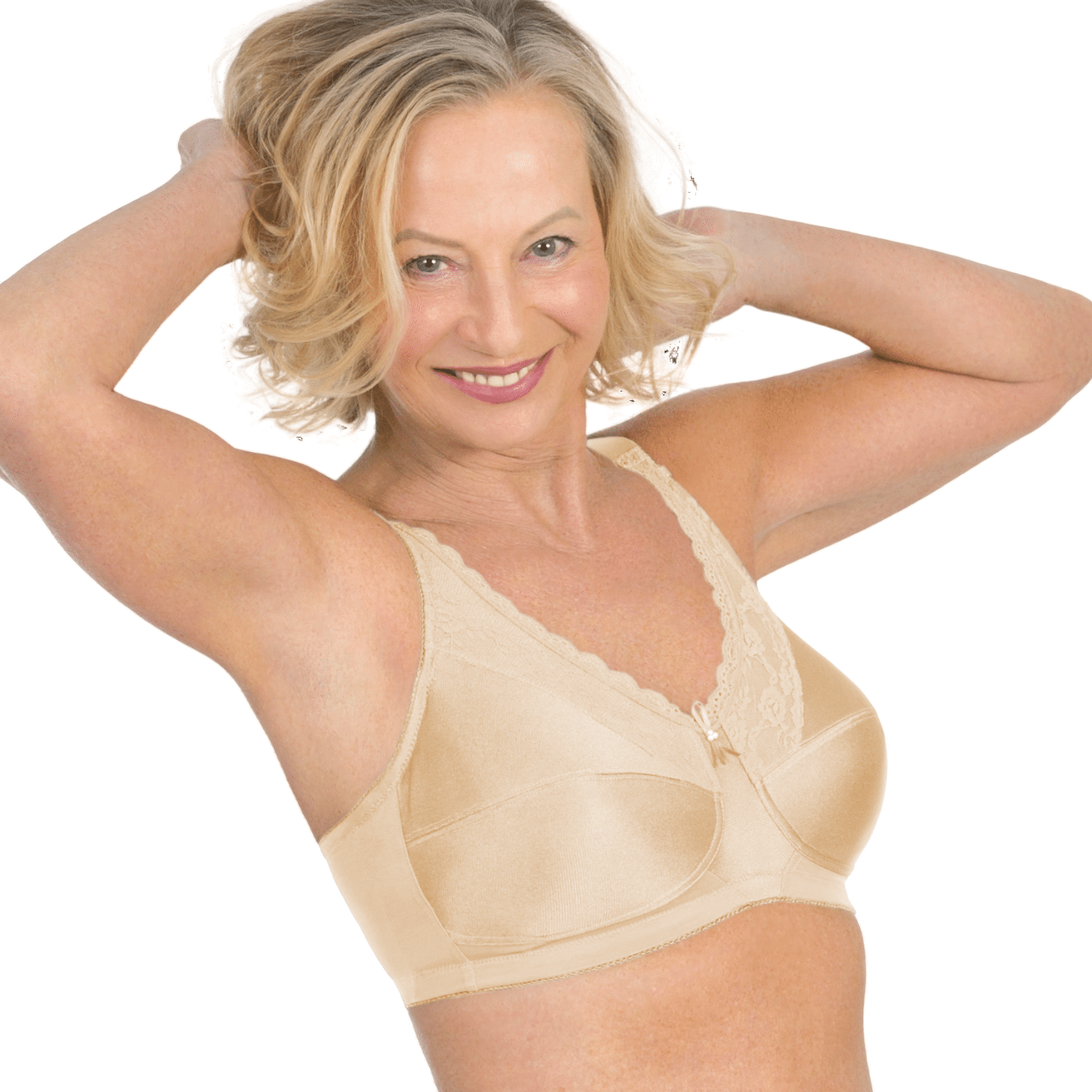 Abc Breast Care Lace Soft Cup Bh 135 Sand V Photoroom