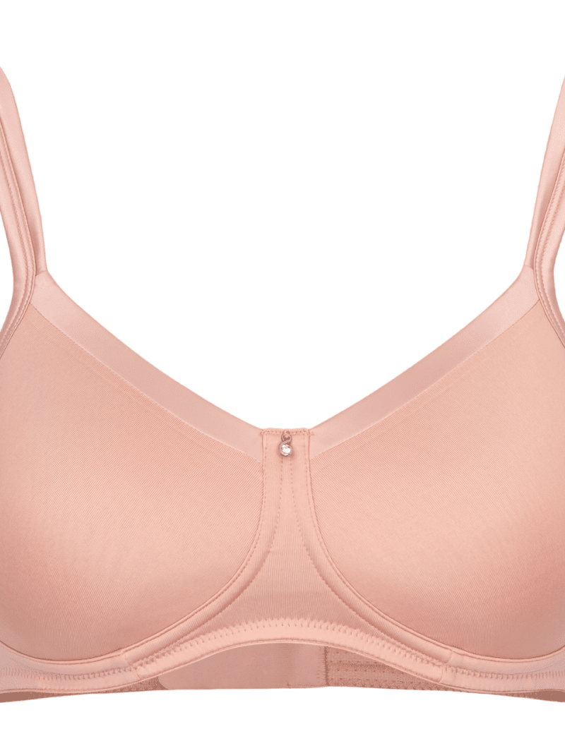 Abc Breast Care Satin Trim T Shirt Bh 134 Apricot Fs Photoroom