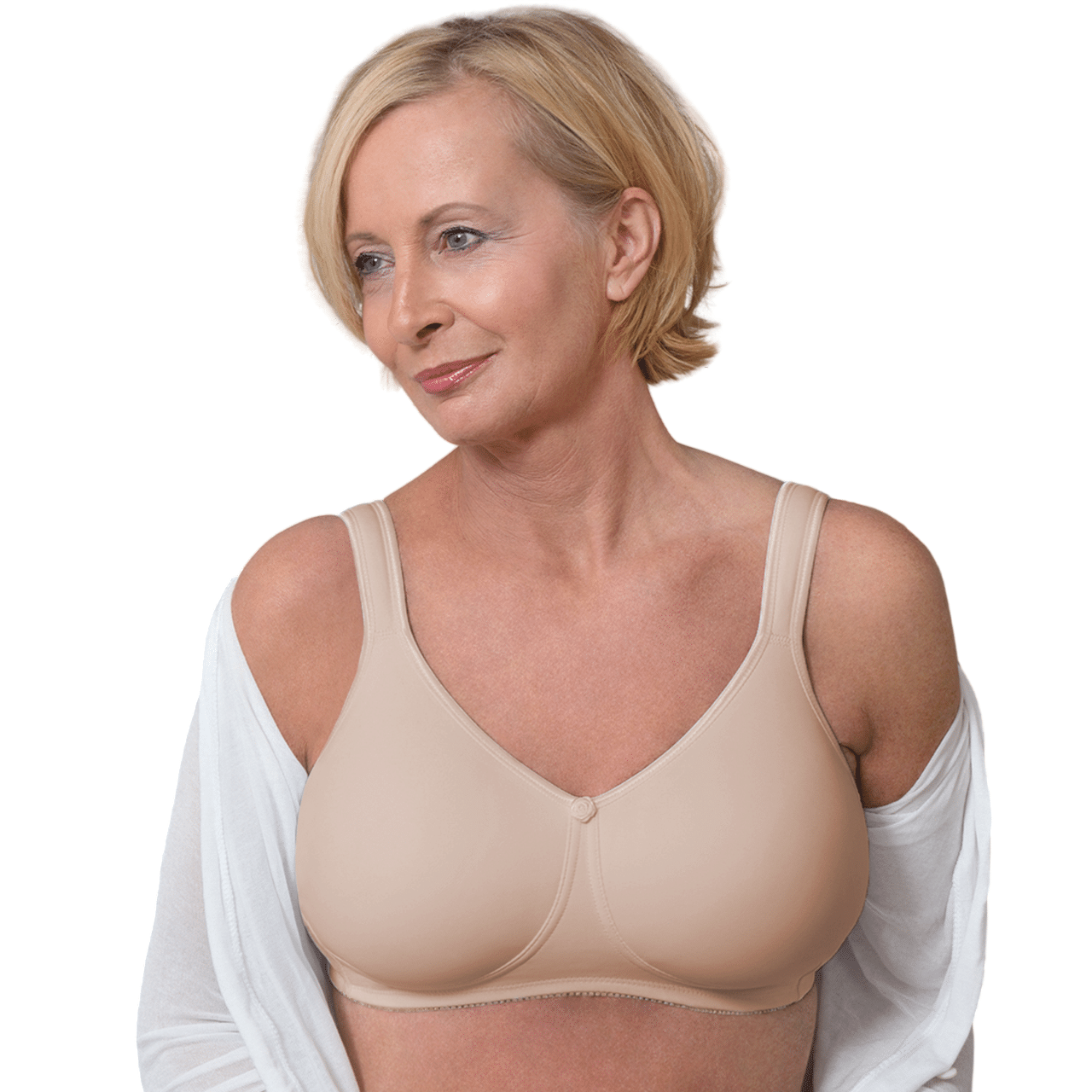 Abc Breast Care Soft Shape T Shirt Bh 515 Beige V Photoroom