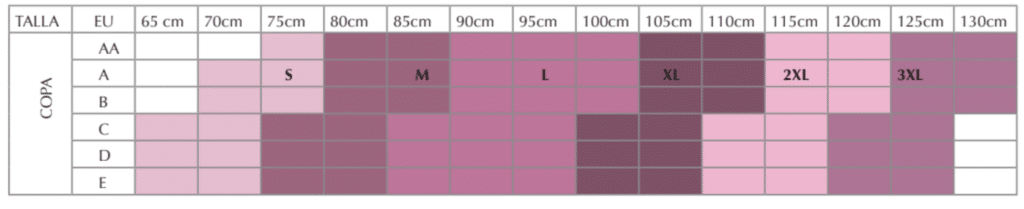 tabla de tallas bree
